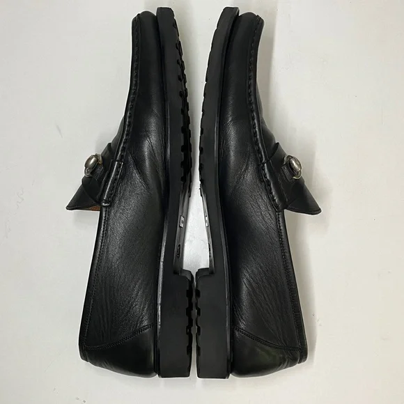 Magnanni Horse Bit Loafers (Black) Men Size 10.5 - Picture 10 of 14